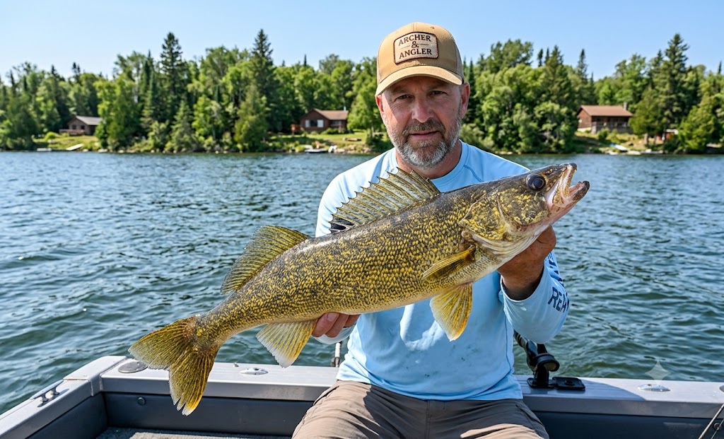 Beat the Summer Heat: Bluebird Sky Tactics for Mid-Day Walleye