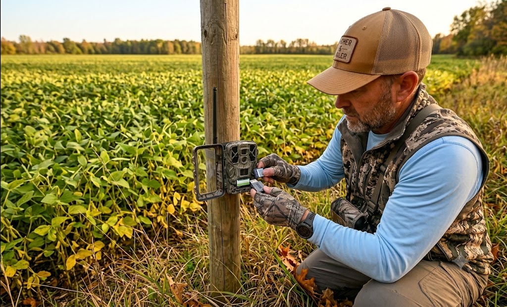 Trail Camera Tactics: Summer Scouting Secret Spots for Autumn Whitetails